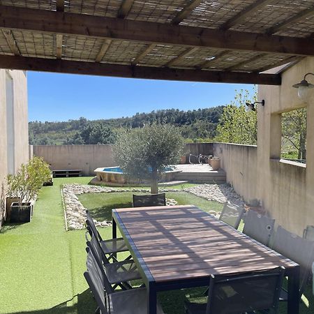 Le Gite De La Bade Villegailhenc Buitenkant foto